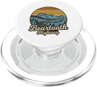 Ruta panorámica Nacional 212 Retro de la autopista Beartooth PopSockets PopGrip para MagSafe
