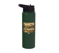 Ruta Peregrina Buen Camino De Santiago España Stainless Steel Insulated Water Bottle