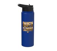 Ruta Peregrina Buen Camino De Santiago España Stainless Steel Insulated Water Bottle