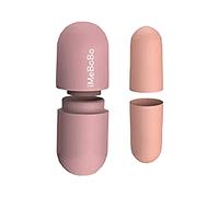 Rutaqian 1 par de tapones para los oídos para dormir con cancelación de ruido, aislamiento de esponja suave para oír proteger los oídos de espuma para el hogar rosa