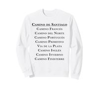 Rutas del Camino de Santiago Francés Norte Portugués Sudadera