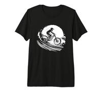 Rutas en Bicicleta de montaña Camiseta Premium