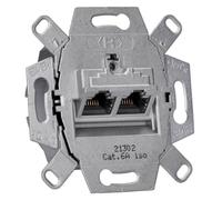 Rutenbeck - Toma datos uae categoria 6a iso 2 salidas 8 polos empotrar