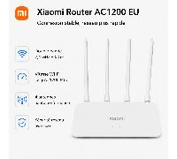 Rúter Xiaomi UE, Rúter Wi-Fi Gigabit de banda de 1200 Mbps, 4 antenas externas, procesador de de 880 MHz, 128 MB de memoria, 3 puertos Gigabit y gestión la aplicación Xiaomi Home