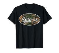 Rutgers Camouflage New Jersey Classic Aesthetic Camiseta