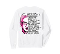 Ruth Bader Ginsburg LA DECISIÓN RBG Meme Pro Choice EN LA Espalda Sudadera