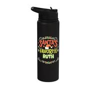 Ruth Christmas - Nombre personalizado de Ruth Christmas Stainless Steel Insulated Water Bottle