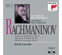 Ruth Laredo Rachmaninov: Complete Solo Piano Music, Vol. (CD) (Importación USA)