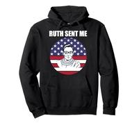 Ruth me envió RBG me envió una declaración Civil y política noviembre 3 Sudadera con Capucha