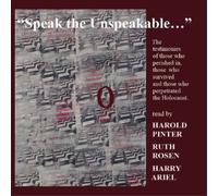 Ruth Rosen Speak the Unspeakable... (CD) Album (Importación USA)