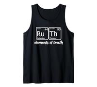 Ruth Tabla Periódica Elementos Truth RBG Bader Ginsburg Meme Camiseta sin Mangas