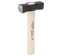 RUTHE Martillo forma española 1000 g | Hammer profesional | Con mango de fresno para cerrajeros y fontaneros | Forma española equilibrada | Cabeza robusta de acero | Martillos