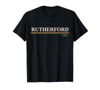 Rutherford Estados Unidos Camiseta, Hombre, Negro, 6XL