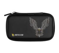 RUTHLESS Funda para dardos | Cartera de almacenamiento profesional para dardos, Black, Águila