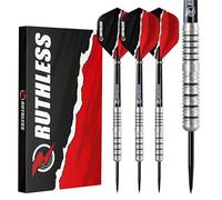 RUTHLESS Ranger II - Juego de dardos profesionales de tungsteno con punta de acero de 21 g y 23 g, con varillas y ejes (21 g)