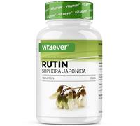 Rutina 500 mg - 180 cápsulas (suministro para 6 meses) -95% verdadera rutina de extracto natural de Sophora japonica - Altamente dosificado - Sin aditivos - Vegano