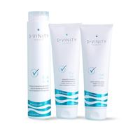 Rutina Curly Love 3 Pasos D·VINITY - Champú Low-Poo, Mascarilla y Crema Definidora | Método Curly | Hidratación, Definición y Control del Frizz