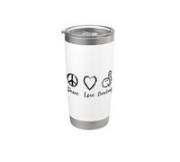 Rutina de bolos Aficionado a los bolos Vaso térmico de acero inoxidable de doble pared