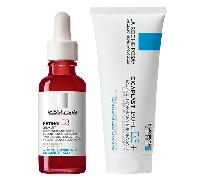 Rutina de renovación celular de La Roche-Posay con suero de retinol B3 + bálsamo Cicaplast B5+