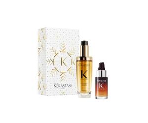 Rutina nutritiva Kérastase edición limitada para todos los cabellos, Cofre | Con aceites de camelia y niacinamida para todos los cabellos, Elixir Ultime y Night Sérum ofrecen resultados profesionales.
