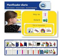 Rutina para Prepararse, Agenda Visual Pictogramas Autismo Niños (Español)