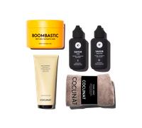 Rutina Reparadora y Nutritiva del Cabello - Champú Rich, Savior y Towel Wrap - Pack Save Your Hair - COCUNAT
