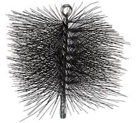 Rutland Products 7" Square Wire Chimney Brush, 1/4" Npt (1 Piece), Black