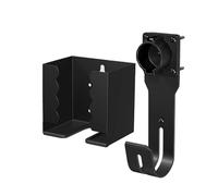 Ruuizksa 1 juego de soporte para cargador de coche eléctrico, soporte para cable de carga de coche eléctrico, soporte para caja de carga, conector de montaje en pared para vehículos eléctricos