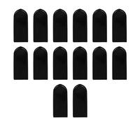 Ruuizksa 14 almohadillas para el pulgar para saxofón alto, antideslizante, silicona