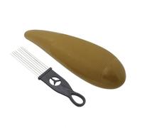 Ruuizksa Guiro - Instrumento de percusión con 1 rasqueta y herramienta de entrenamiento musical estilo B