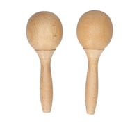 Ruuizksa Maraca de madera de percusión, maraca de percusión, para instrumento musical, 1 par
