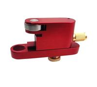 Ruuizksa Violine Purfling Groover Jig Violin Edge - Fresa para agujeros acústicos, herramienta de guía para construcción de violín, herramienta de construcción de guitarra, color rojo