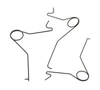 RUURUU 3 resortes de gatillo del acelerador para motosierra Husqvarna 362 365 371 372, pieza de repuesto OEM para 503736401