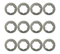 RUURUU 3 ruedas dentadas para motosierra Husqvarna 154, 254, 254XP, 257, 262, 262XP, 50, 51, 455, 460, 55 Rancher, paso de 3/8 pulgadas, 7 dientes de diámetro interior de 19 mm