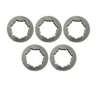RUURUU 5 piñones de llanta 7T de 3/8 pulgadas para Husqvarna 268 272 362 365 357 359 371 372 50 281 288 162 181 380 385 394 - OEM 0000 6422 1223 1