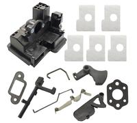 RUURUU Carcasa de filtro de aire para Stihl MS180 MS170 018 017 MS 170 180 pieza de motosierra kit de junta de barra de estrangulador de enclavamiento