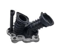 RUURUU Conjunto de colector de admisión para motosierra Husqvarna 445 450 450E 445E Craftsman 358382000 #544082301