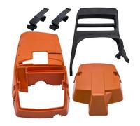 RUURUU Cubierta de cilindro superior con cubierta de filtro de aire y protector de mano de freno para motosierras Husqvarna 362, 365, 371, 372