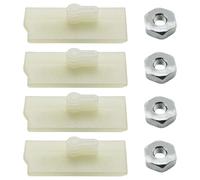 RUURUU Juego de 4 tuercas de barra de cubierta de piñón y tira de parachoques para motosierras Stihl MS291, MS311, MS341, MS361, MS361C, MS362, MS391, MS441