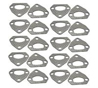 RUURUU - Juego de juntas de escape de silenciador para Husqvarna 36 41 136 137 141 142 piezas de repuesto para motosierra 530055128 accesorios de jardín