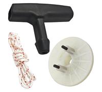 RUURUU - Kit de agarre de cuerda de polea de arranque para motosierra Husqvarna 550XP 545 555 560XP 562XP 505158101