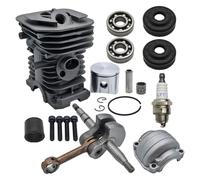 RUURUU Kit de cigüeñal de cilindro de pistón de 40 mm para motosierras Husqvarna 136, 137, 141, 142 - OEM 530-069-941