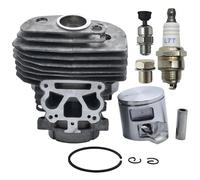 RUURUU - Kit de cilindro de 46 mm con válvula de descompresión para motosierra Husqvarna 562XP 560, pieza de repuesto 575355803