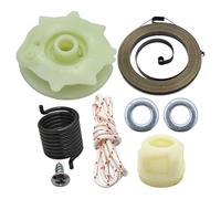 RUURUU - Kit de cuerda de resorte de polea de arranque para motosierras Husqvarna 137, 142E, 235, 236, 240E