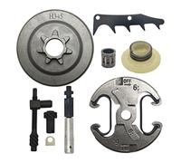 RUURUU - Kit de engranaje helicoidal de bomba de aceite para motosierra Husqvarna 445 450, 7T para motosierra Husqvarna 445 450, piezas de repuesto 578097901 503905901