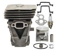RUURUU - Kit de juntas de bujía de pistón cilíndrico de 41 mm para Husqvarna 135 140 135E 140E - Pin de repuesto para motosierra