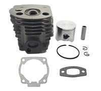 RUURUU Kit de juntas de pistón de cilindro Nikasil de 45 mm para motosierra Partner Formula 500