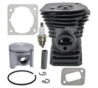 RUURUU Kit de pistón cilíndrico chapado en Nikasil de 42 mm para motosierras Husqvarna 340, 345E, 350EPA y Jonsered CS2141, CS2145, CS2150