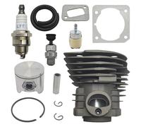 RUURUU - Kit de pistón cilíndrico de 44 mm para motosierras Husqvarna 346, 350, 351, 353 y para motosierras Jonsered 2149, 2150, 2152, 2153 - OEM 503-869-971