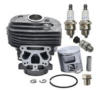 RUURUU Kit de pistón cilíndrico de 46 mm para motosierra Husqvarna 555 556 560 560XPG 562 562XP 562XPG Reemplazar 575355805